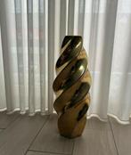 Grote goude vaas 54cm, Ophalen of Verzenden, Zo goed als nieuw, Glas, Minder dan 50 cm