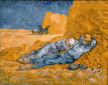 Middagrust - Vincent van Gogh - 1890-'91 beschikbaar voor biedingen