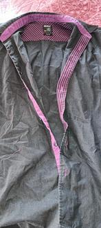 Tk zwart paars blouse maat s valt als m, Verzenden, Gedragen, Zwart