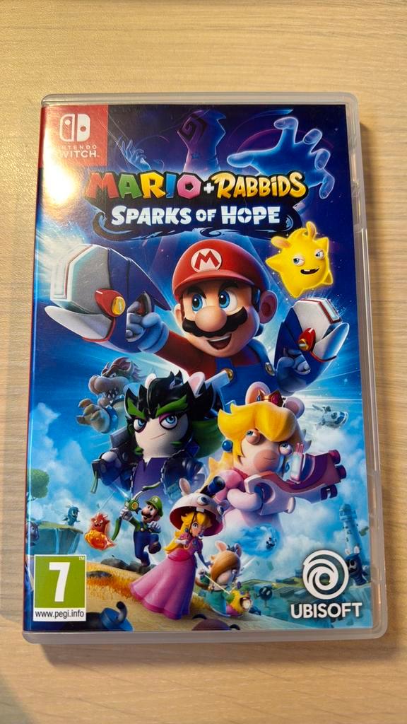 Mario + Rabbids Sparks of Hope - Nintendo Switch, Spelcomputers en Games, Games | Nintendo Switch, Zo goed als nieuw, Avontuur en Actie