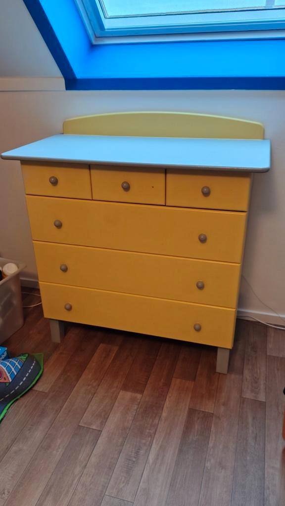 Commode, Kinderen en Baby's, Kinderkamer | Commodes en Kasten, Gebruikt, Commode, 90 tot 105 cm, 100 cm of meer, 50 tot 70 cm