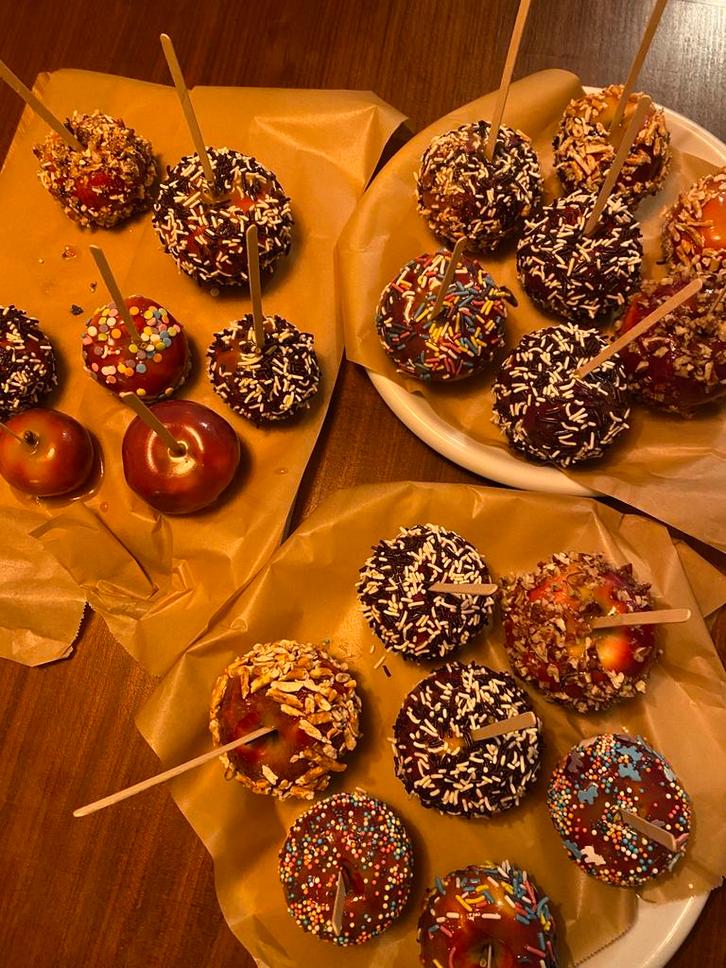 Gratis karamel appel! Ruilen tegen glazen potten en flessen!, Huis en Inrichting, Keuken | Potten en Pannen, Zo goed als nieuw