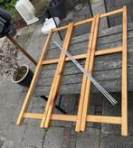 ikea ivar zijsteunen 124 cm hoog 30 cm diep, Ophalen, Gebruikt