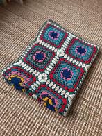 Gehaakt Dekentje - Kleurrijk & Handgemaakt, Antiek en Kunst, Antiek | Kleden en Textiel, Ophalen