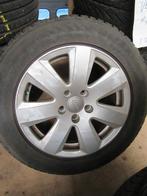 Audi velgen met winterbanden 225/55/16, Auto-onderdelen, Banden en Velgen, Ophalen, Gebruikt, 16 inch, Banden en Velgen