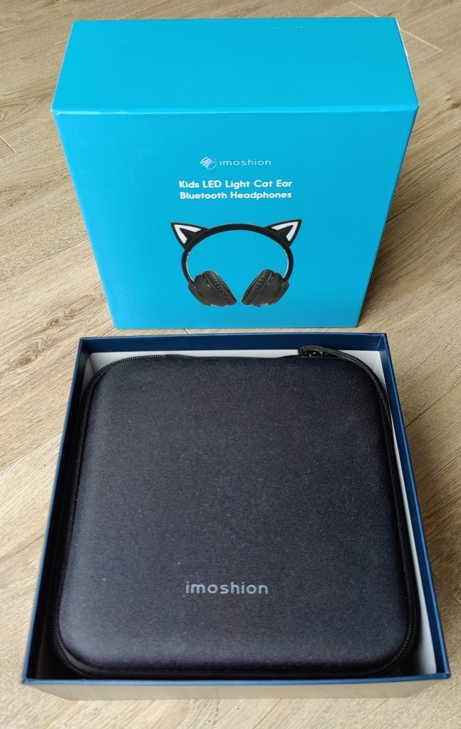 Als nieuw: iMoshion bluetooth katten koptelefoon met licht, Kinderen en Baby's, Overige Kinderen en Baby's, Zo goed als nieuw
