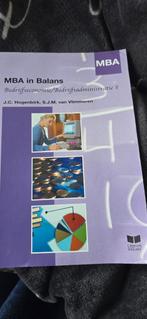 MBA in Balans - Bedrijfseconomie II, Boeken, Ophalen of Verzenden, Gelezen, Economie en Marketing, J.C. Hogenbirk, S.J.M. van Vlimmeren