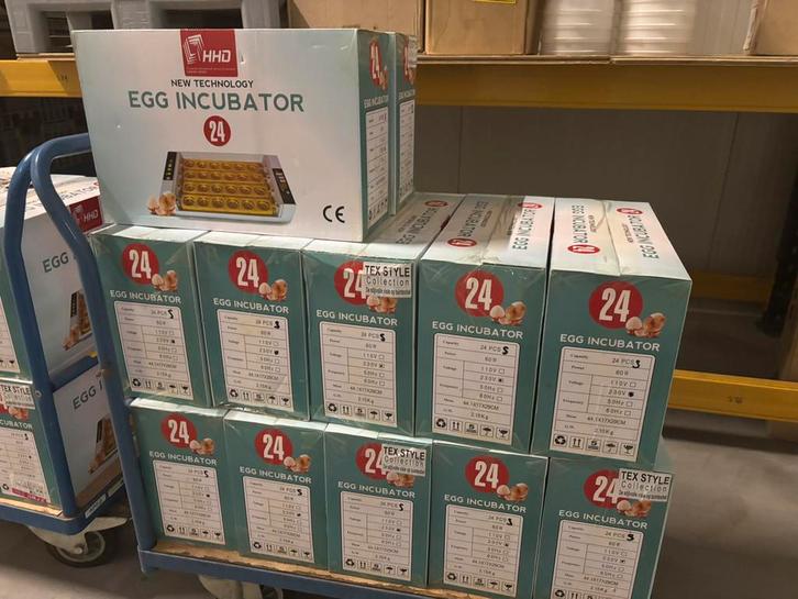Partij 19 budget broedmachines! Scherp geprijsd!, Dieren en Toebehoren, Pluimvee | Toebehoren, Nieuw, Broedmachine, Ophalen