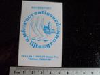 sticker recreatieoord yn'e lijte grouw logo, Verzamelen, Stickers, Verzenden, Zo goed als nieuw, Bedrijf of Vereniging