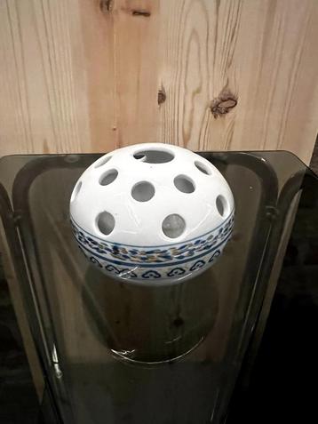 Decoratieve keramische bloemenvaas - Françoise Saget beschikbaar voor biedingen