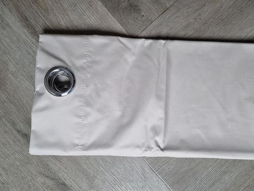 Verduisteringsgordijnen met ringen beige nieuw, Huis en Inrichting, Stoffering | Gordijnen en Lamellen, Nieuw, Wit, Beige, Ophalen of Verzenden