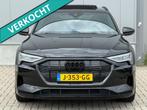 Audi E-tron 50 quattro SOH 95% 71 kWh PANO NAP BTW, Automaat, Zwart, 71 kWh, Zwart