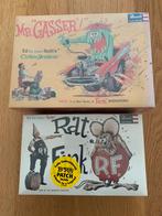 2x Ed “Big Daddy” Roth Rat Fink modelbouwdozen, Ophalen of Verzenden, Zo goed als nieuw, 1:50 of kleiner, Overige merken