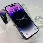 iPhone 14 Pro 128GB paars /krasvrij /100% batt /garantie, Apple, Paars, Zonder simlock, 128 GB