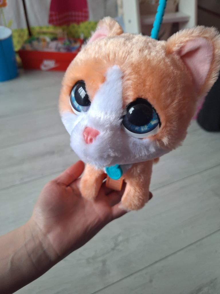 Poesje dat geluid maakt, Kinderen en Baby's, Speelgoed | Knuffels en Pluche, Ophalen of Verzenden, Overige typen