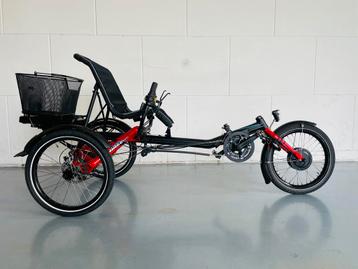 Prachtige Hase Trigo driewieler met nieuwe trapondersteuning beschikbaar voor biedingen