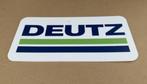 DEUTZ   Bordje, Ophalen of Verzenden, Nieuw, Auto's