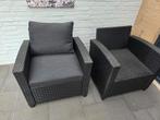 2 wicker lounge stoelen, Ophalen, Zo goed als nieuw, Wicker, 2 zitplaatsen