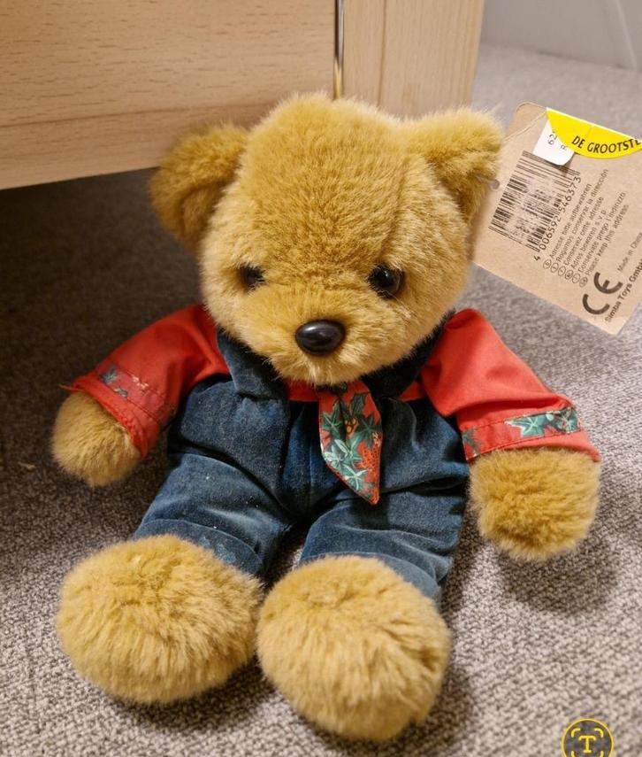 Pluche knuffel teddybeer als nieuw, Kinderen en Baby's, Speelgoed | Knuffels en Pluche, Zo goed als nieuw, Overige typen, Ophalen of Verzenden