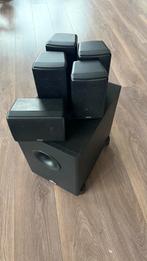 Magnat 5.1 Speakerset met Actieve Subwoofer, Overige merken, Gebruikt, 70 watt of meer, Ophalen of Verzenden