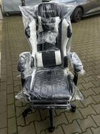 Nieuw-Gamestoel-Zwart/Wit-Rose, Huis en Inrichting, Ophalen, Gaming bureaustoel, Zwart, Nieuw