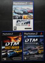 PS2 Set - DTM Race Driver 1, 2, en 3 - PlayStation 2 Racing, Spelcomputers en Games, Games | Sony PlayStation 2, 1 speler, Racen en Vliegen
