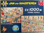 Jan van Haasteren 2 in 1 “Oud en Nieuw Feestje/Fabriek Kerst, Ophalen of Verzenden, Zo goed als nieuw