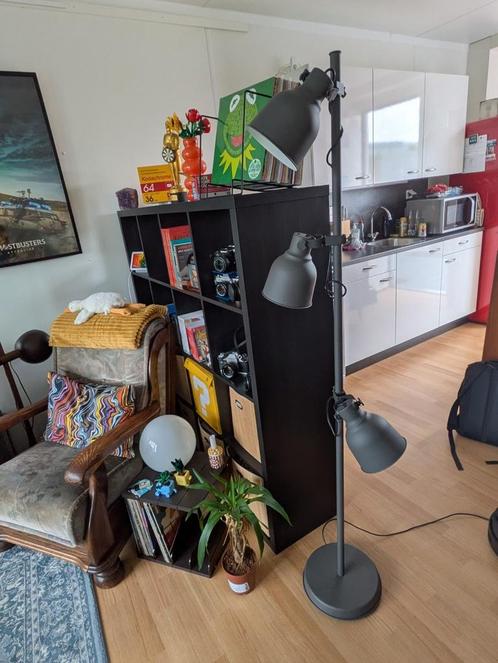 Ikea Hektar stalamp, Huis en Inrichting, Lampen | Vloerlampen, Gebruikt, 150 tot 200 cm, Metaal, Ophalen
