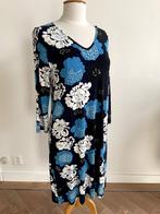 Marimekko: Blauw-witte jurk met mooie print. Maat M, Kleding | Dames, Maat 38/40 (M), Marimekko, Blauw, Ophalen of Verzenden