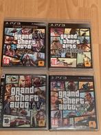 Ps3 gta collectie - san andreas / iv / v en episodes, Avontuur en Actie, Vanaf 18 jaar, 1 speler, Ophalen of Verzenden