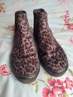 Omoda lage chelsea schoenen panter motief maat 39, Ophalen of Verzenden, Gedragen