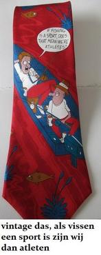 stropdas, originele Bench Warmers van Briar, VISSEN, Ophalen of Verzenden, Zo goed als nieuw