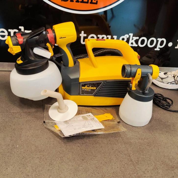 Wagner W 690 FLEXiO verfspuit | Nette Staat, Doe-het-zelf en Verbouw, Schildersmaterialen, Zo goed als nieuw