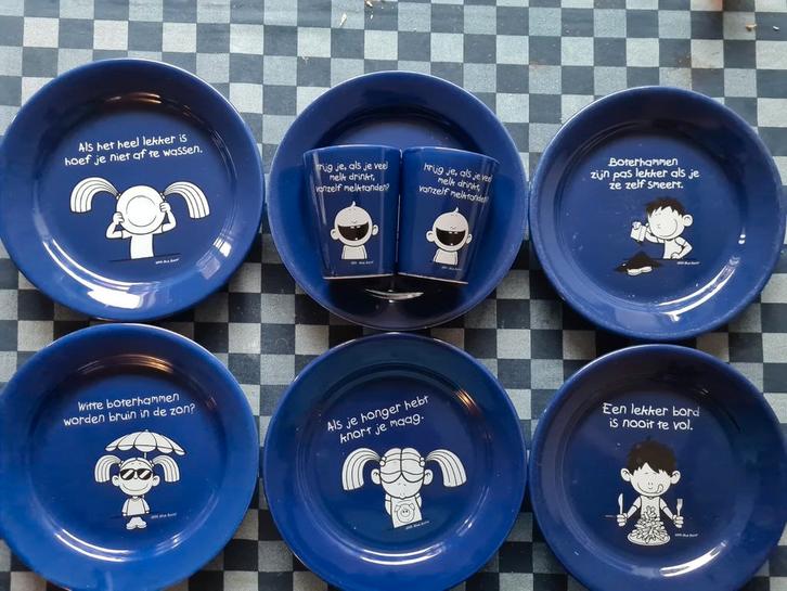 Blue Band servies, Huis en Inrichting, Keuken | Servies, Ophalen of Verzenden