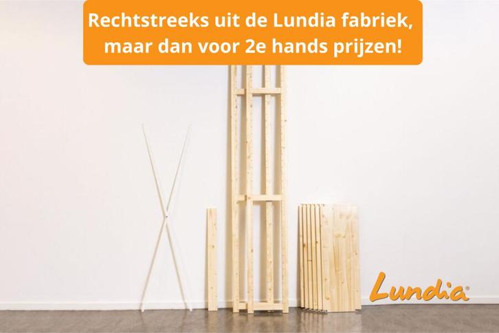 Ongebruikte Lundia onderdelen, rechtstreeks uit de fabriek!, Huis en Inrichting, Kasten | Boekenkasten, Nieuw, 200 cm of meer