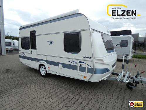 Fendt Bianco 470 TFB mover, luifel, fietsendr., Caravans en Kamperen, Caravans, Bedrijf, tot en met 4, 1000 - 1250 kg, Rondzit
