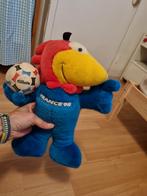 Voetbal mascotte Frankrijk 98 wk world cup voetbal vintage, Kinderen en Baby's, Speelgoed | Knuffels en Pluche, Gebruikt, Overige typen