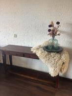 Robuuste sidetable L151xB41xH78, Huis en Inrichting, Tafels | Sidetables, Ophalen, 100 tot 150 cm, Zo goed als nieuw, 25 tot 50 cm