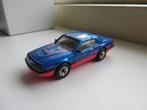 Matchbox Ford T-bird Turbo Coupe blauw-roze, Ophalen of Verzenden, Gebruikt
