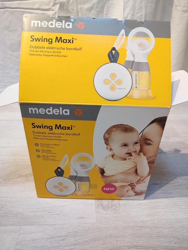 Medela Swing Maxi Dubbele Borstkolfset, Kinderen en Baby's, Overige Kinderen en Baby's, Zo goed als nieuw, Ophalen of Verzenden