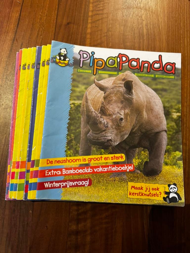 9x Pipa Panda, Boeken, Meerdere stripboeken, Ophalen of Verzenden, Gelezen