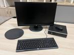 Hp computerset / mini desktop compleet, Computers en Software, Desktop Pc's, Ophalen, Zo goed als nieuw