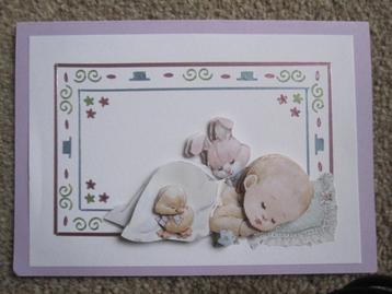 Originele baby kaarten (3D) (klein formaat)