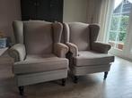 2 Fauteuils - Klassiek en Comfortabel, Huis en Inrichting, Fauteuils, Gebruikt, Verzenden, 75 tot 100 cm, Stof