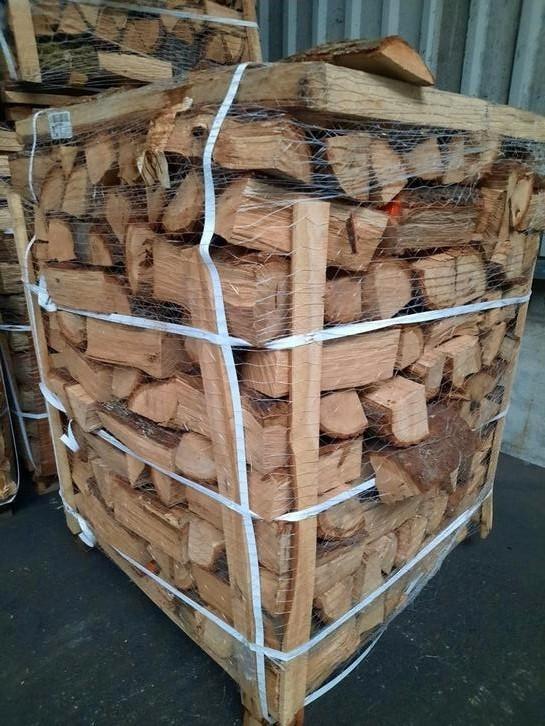 Strak gestapeld Eiken haardhout , brandhout , kachelhout, Tuin en Terras, Haardhout, Blokken, Eikenhout, 6 m³ of meer, Ophalen of Verzenden