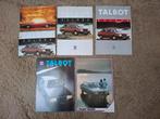 Lot autofolders Talbot Solara, Verzenden, Zo goed als nieuw, Algemeen