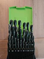 Reca professionele HSS spiraalboren set 1- 13mm in cassette, Ophalen of Verzenden, Nieuw