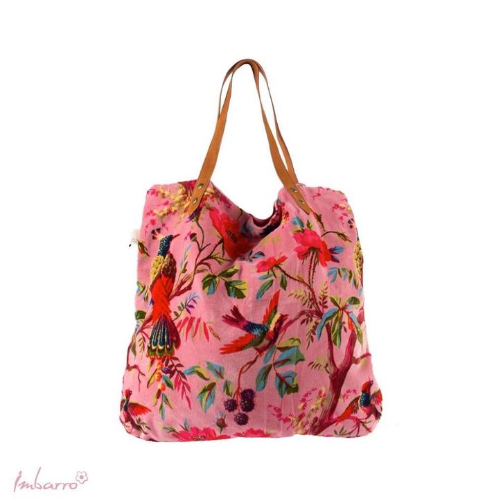 Rose roze shopper paradise van Imbarro, Sieraden, Tassen en Uiterlijk, Tassen | Damestassen, Nieuw, Shopper, Roze, Ophalen of Verzenden