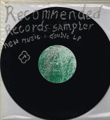 Art Rock> Recommended Records Sampler New Music DLP uit 1982 beschikbaar voor biedingen