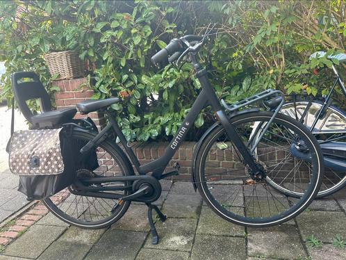 Cortina Common Geared Bike, Fietsen en Brommers, Fietsen | Dames | Moederfietsen, Gebruikt, Overige merken, 47 tot 50 cm, 2 zitjes